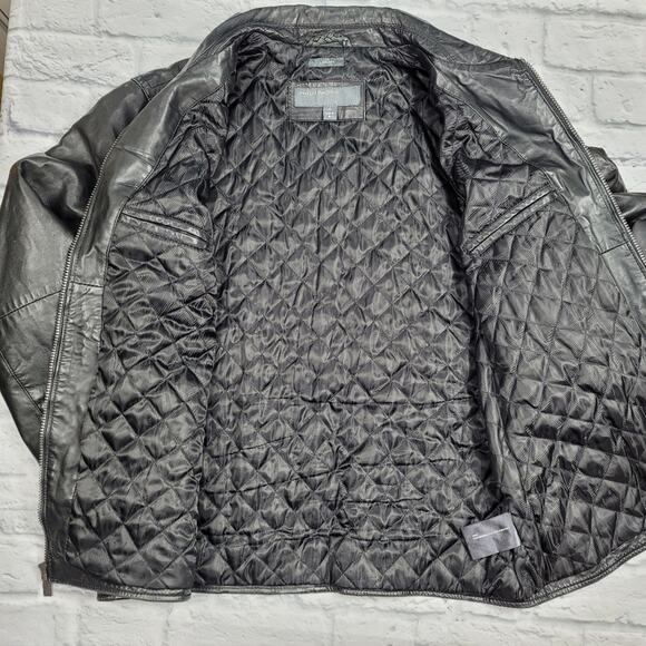 Perry Ellis Portfolio Lambskin Jacket size XL - Picture 7 of 9